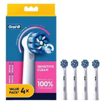 Oral-B Sensitive Clean 4 stuks Opzetborstels Clean&Care