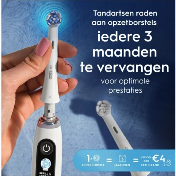 Informatie Oral-B iO Ultimate Clean Opzetborstels Wit 4 stuks