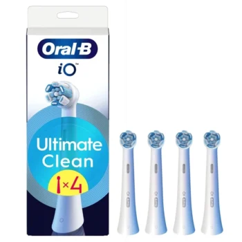 Oral-B iO Ultimate Clean Opzetborstels Wit 4 stuks