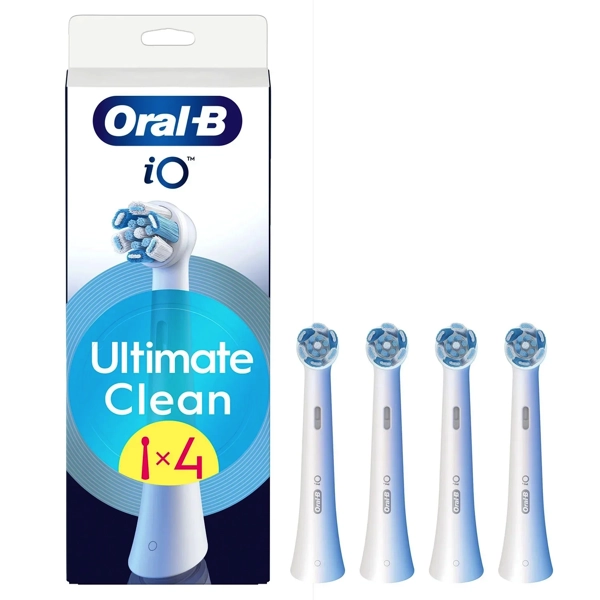 Oral-B iO Ultimate Clean Opzetborstels Wit 4 stuks