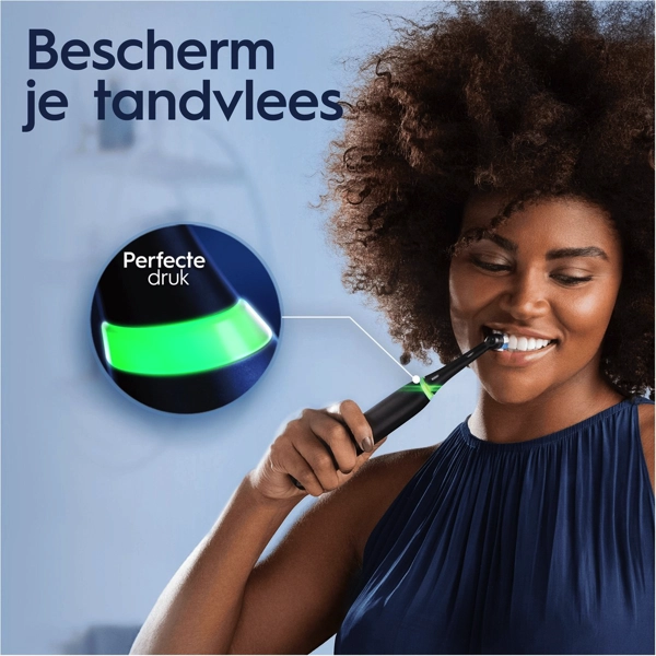 Druksensor Oral-B IO 4 Black Elektrische Tandenborstel + Extra Body White