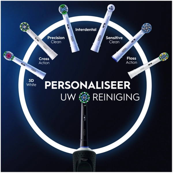 Passende borstelkoppen Oral-B PRO Vitality CrossAction Elektrische Tandenborstel Extra Body