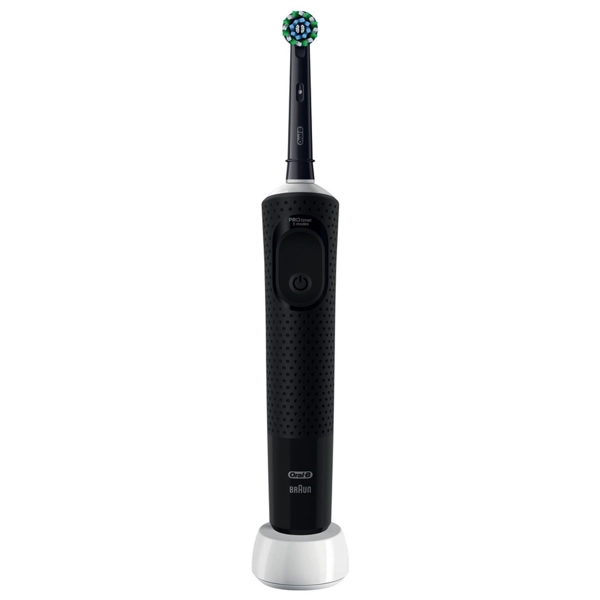 Vooraanzicht Oral-B Vitality Pro x Clean Elektrische Tandenborstel Zwart