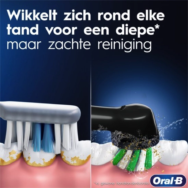 Zijaanzicht Oral-B PRO Vitality CrossAction Elektrische Tandenborstel Extra Body