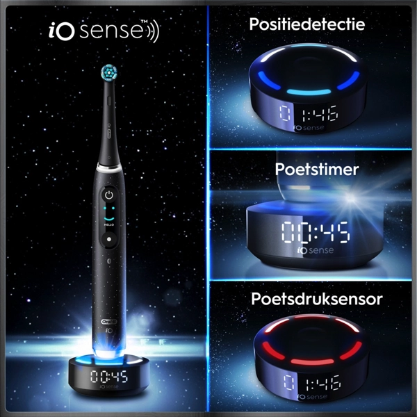 IO Sense Oral-B iO 10 Black Elektrische Tandenborstel