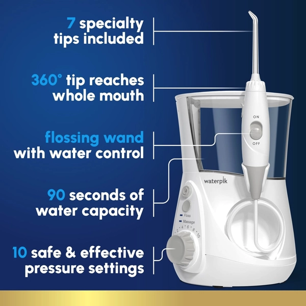 In verpakking Waterpik WP-660 Flosapparaat Professioneel Wit