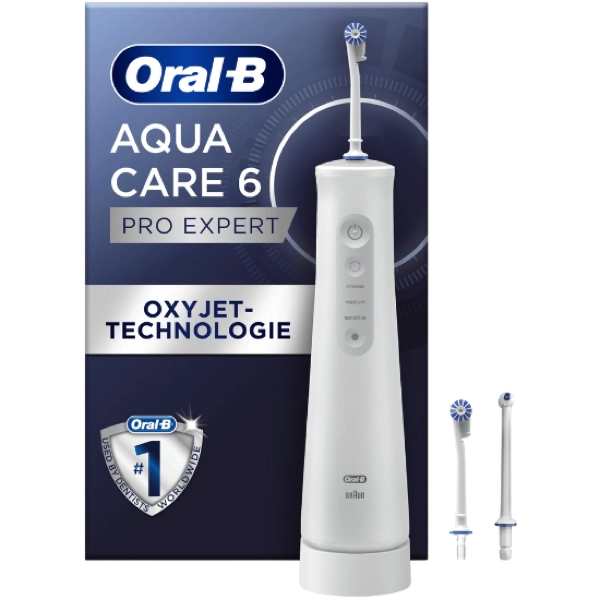Oral-B Aquacare 6 PRO-Expert Waterflosser Wit