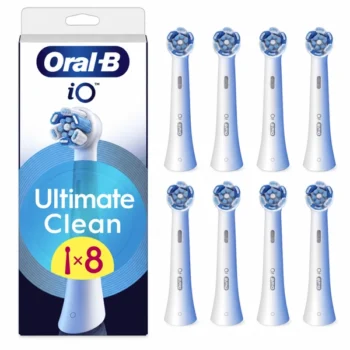 Oral-B iO Ultimate Clean Opzetborstel Wit 8 Stuks