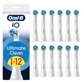 Oral-B iO Ultimate Clean Wit Opzetborstels 12 Stuks