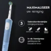 Zijaanzicht Oral-B Vitality Pro Blue Elektrische Tandenborstel