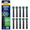 Oral-B Cross Action Pro Opzetborstels Zwart 10 Stuks