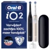 Oral-B iO 2 Duo Zwart en Roze Elektrische Tandenborstel