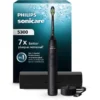 Vooraanzicht Philips Sonicare 5300 HX7101:02 Elektrische Tandenborstel Zwart