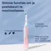 Vooraanzicht Oral-B iO 3 Duopack Elektrische Tandenborstel Blauw en Roze