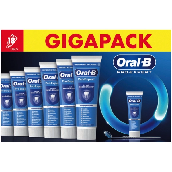 Oral-B Pro-Expert Professional Protection Tandpasta 18x75ml