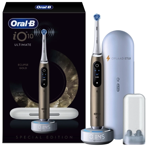 In verpakking Oral-B iO 10 Eclipse Gold Elektrische Tandenborstel