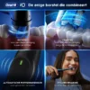 Vooraanzicht Oral-B iO2 Duo Elektrische Tandenborstels Zwart en Groen