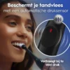 Zijaanzicht Oral-B iO2 Duo Elektrische Tandenborstels Zwart en Groen