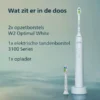 Inhoud Philips Sonicare 3100 HX4032:21 Elektrische Tandenborstel Wit