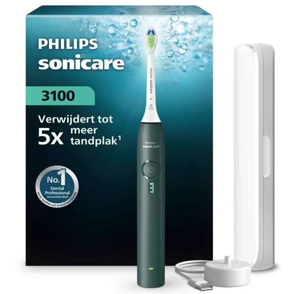 Philips Sonicare 3100 HX4033:26 Elektrische Tandenborstel Groen