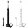Philips Sonicare 4100 Duo Elektrische Tandenborstels Zwart en Wit