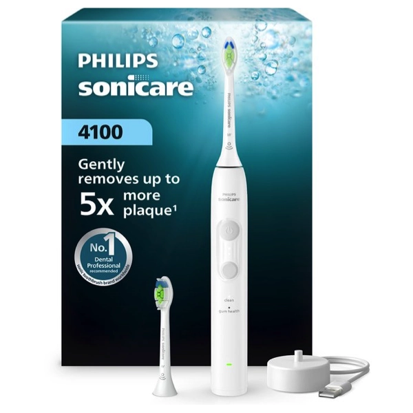 Philips Sonicare 4100 HX4042:41 Elektrische Tandenborstel Wit