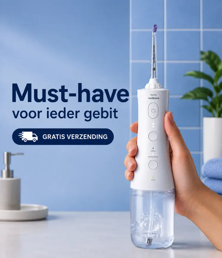 Philips Sonicare snoerloze Power Flosser 3000-monddouche aanbieding