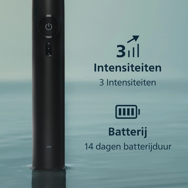 Vooraanzicht Philips Sonicare 3100 HX4033:32 Elektrische Tandenborstel Zwart