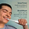 Zijaanzicht Philips Sonicare 4100 HX4042:41 Elektrische Tandenborstel Wit