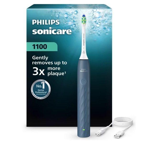 Philips Sonicare 1100 HX3901:03 Elektrische Tandenborstel Blauw
