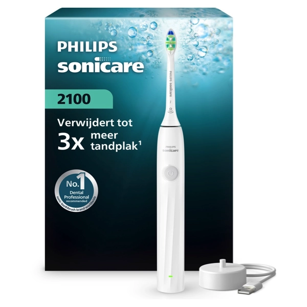 Philips Sonicare 2100 HX4021:01 Elektrische Tandenborstel Wit