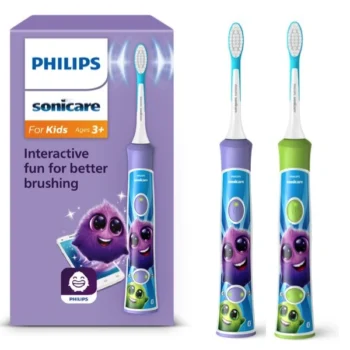 Philips Sonicare Kids Duopack Elektrische Tandenborstel Paars & Groen