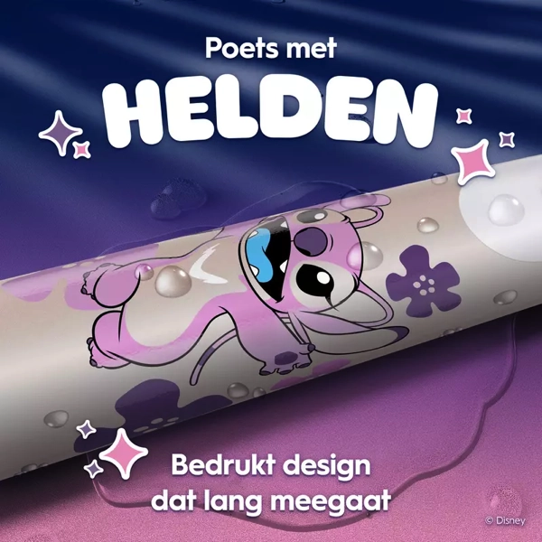 Zijaanzicht Oral-B iO Kids Angel Elektrische Tandenborstel Roze